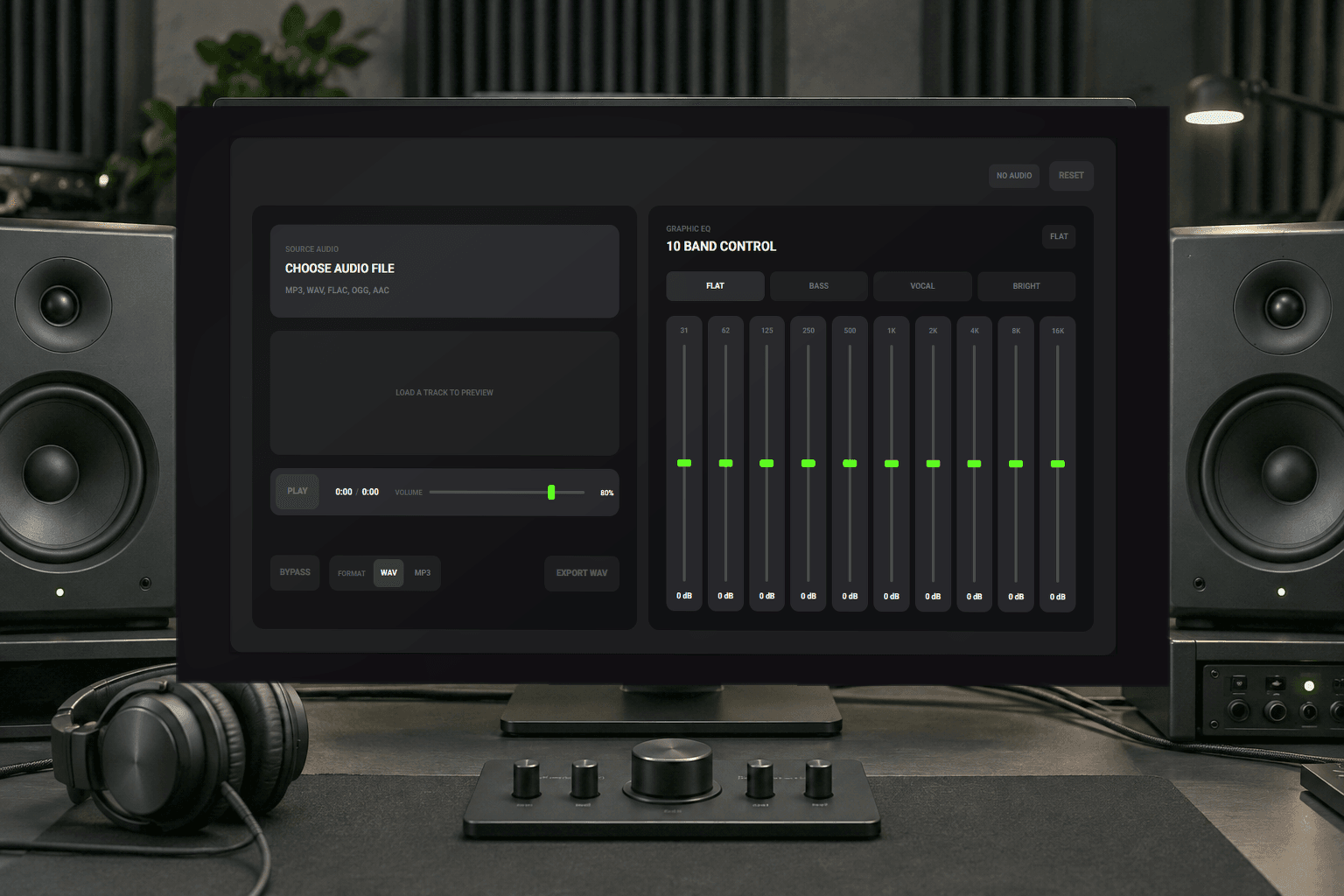 Precision Audio Equalizer For Creators